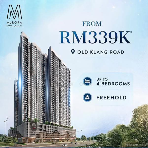Service Residence for Sale at M Aurora - MH Wong - Exterior - PropertyGuru.com.my