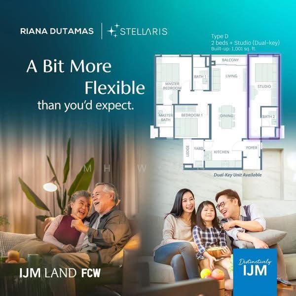Service Residence for Sale at Stellaris @ Riana Dutamas - MH Wong - PropertyGuru.com.my