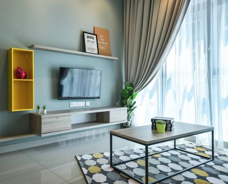 Service Residence for Rent at Conezion Residences - Leon Kwan - Living Room - PropertyGuru.com.my