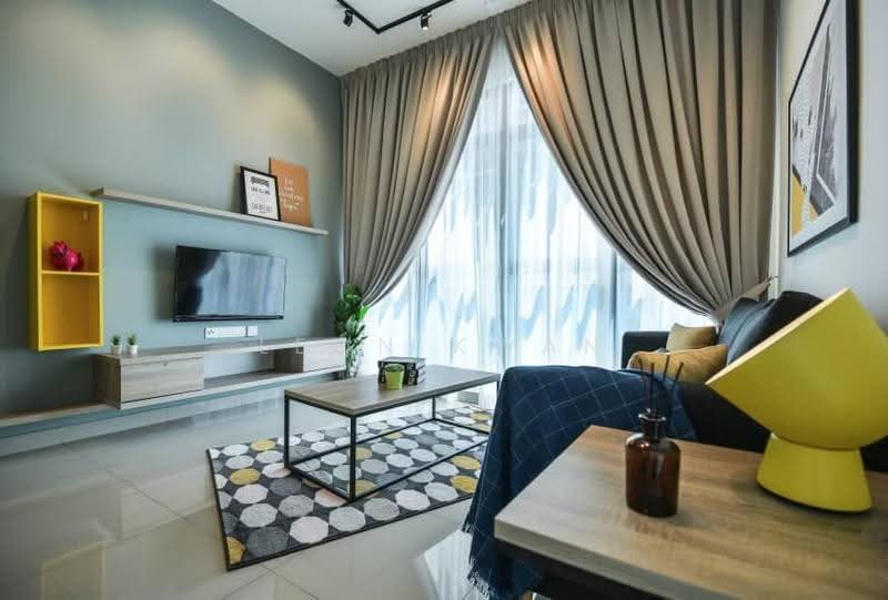 Service Residence for Rent at Conezion Residences - Leon Kwan - Living Room - PropertyGuru.com.my