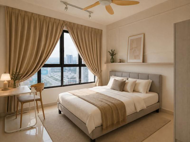 Kediaman Servis untuk Disewa di M Astra - Eddy . - Bedroom - PropertyGuru.com.my