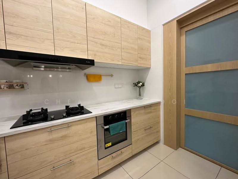 Rumah Teres untuk Disewa di Bandar Cassia (Batu Kawan) - Cheau Chie Ooi - Kitchen - PropertyGuru.com.my