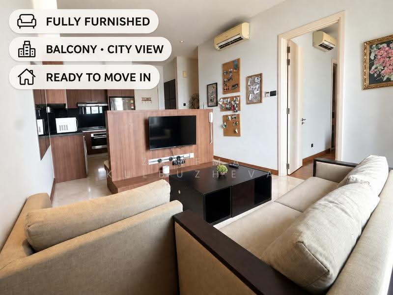 Service Residence for Rent at Damai 88 - Zarema Kulbuzheva - Living Room - PropertyGuru.com.my