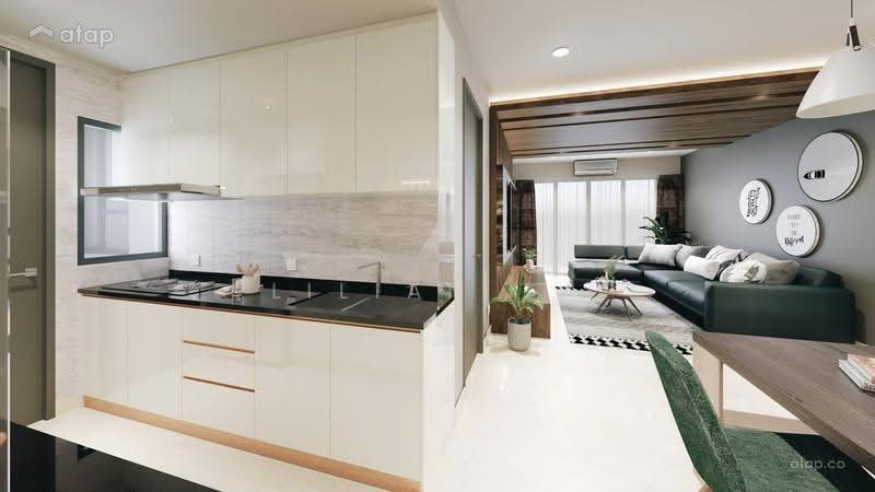 Service Residence for Sale at Gems Residences - Lilian Ta - Kitchen - PropertyGuru.com.my
