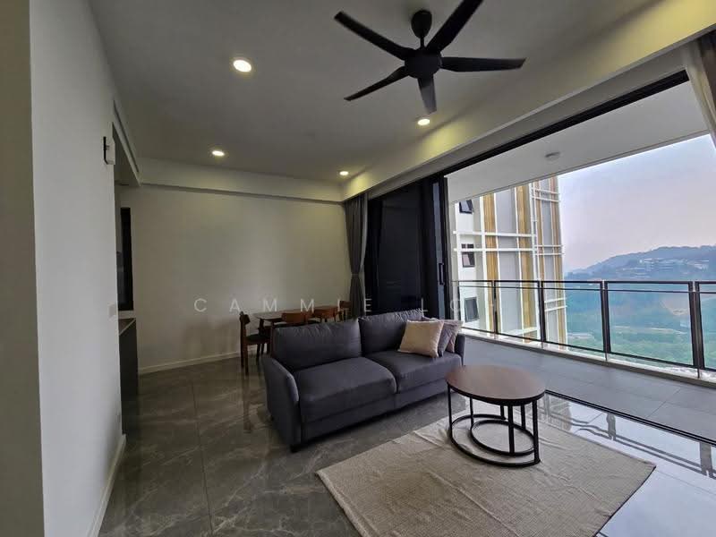 Service Residence for Rent at Park Regent @Desa Park City - Cammie Loh - Living Room - PropertyGuru.com.my
