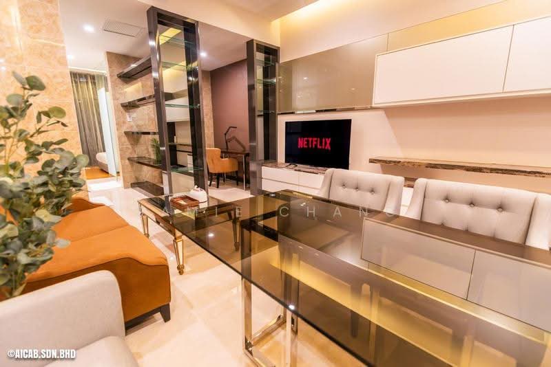Service Residence for Rent at Dorsett Residences Bukit Bintang - Samie Chang - Living Room - PropertyGuru.com.my