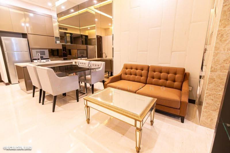 Service Residence for Rent at Dorsett Residences Bukit Bintang - Samie Chang - Living Room - PropertyGuru.com.my