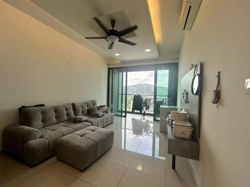 Condominium for Sale at Infiniti 3 Residences - Lucas Sit - Living Room - PropertyGuru.com.my