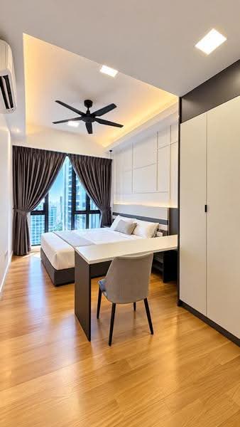 Kediaman Servis untuk Disewa di The Sentral Suites - Jay Selvam - Bedroom - PropertyGuru.com.my