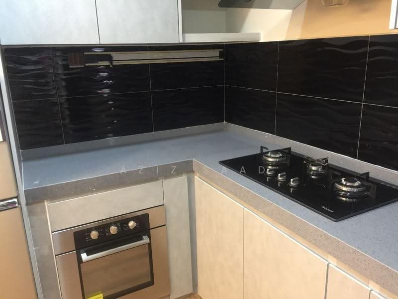 Pangsapuri untuk Disewa di Alam Budiman (Sri Budiman) - Aziz Saad - Kitchen - PropertyGuru.com.my