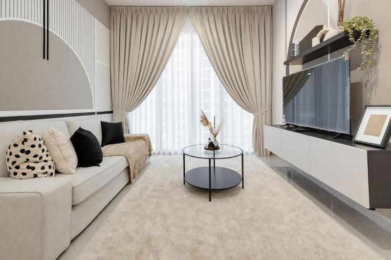 Kondominium untuk Disewa di Muze @ PICC - Calvin Ooi - Living Room - PropertyGuru.com.my