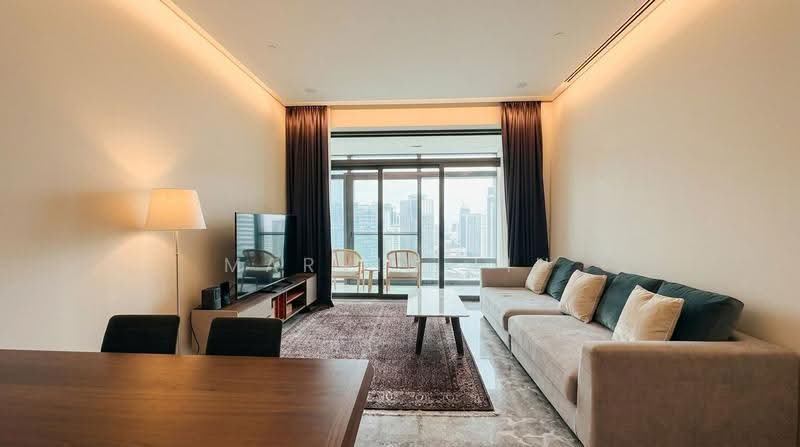 Kediaman Servis untuk Disewa di Four Seasons Place - Marvin Liu - Living Room - PropertyGuru.com.my