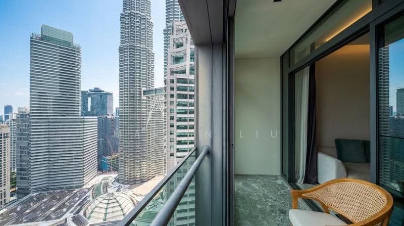 Kediaman Servis untuk Disewa di Four Seasons Place - Marvin Liu - Balcony - PropertyGuru.com.my