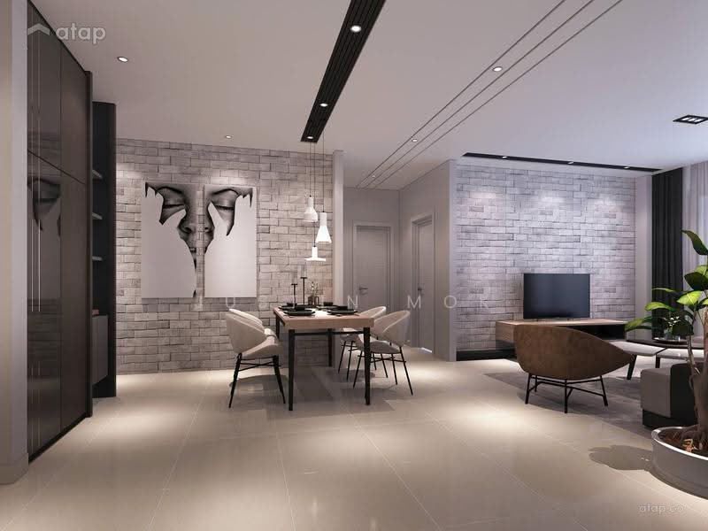 Kediaman Servis untuk Dijual di YOUTH CITY - Justin Mok - Living Room - PropertyGuru.com.my