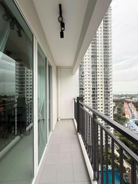 Kondominium untuk Disewa di Ideal Residency - Eldius Pang - Balcony - PropertyGuru.com.my