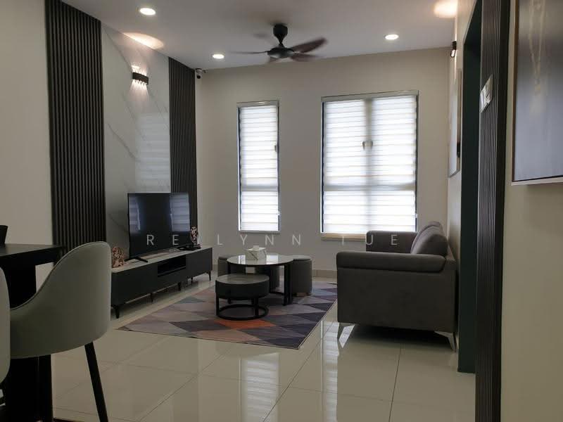 Kediaman Servis untuk Dijual di TRIO By Setia - Reilynn Tue - Living Room - PropertyGuru.com.my