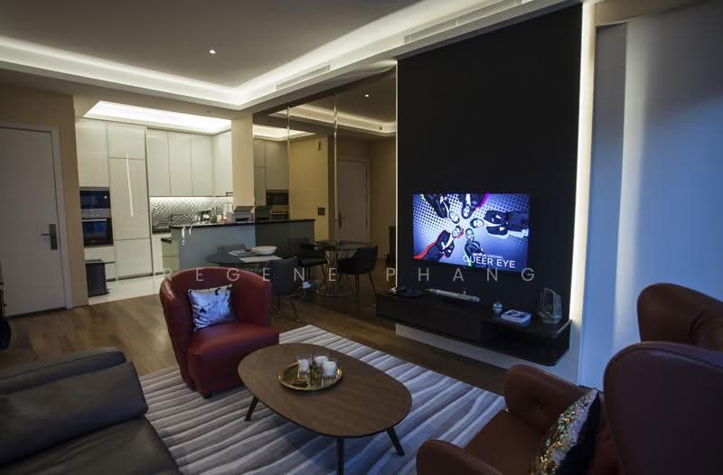 Kediaman Servis untuk Dijual di Vipod Residence - Regene Phang - Living Room - PropertyGuru.com.my