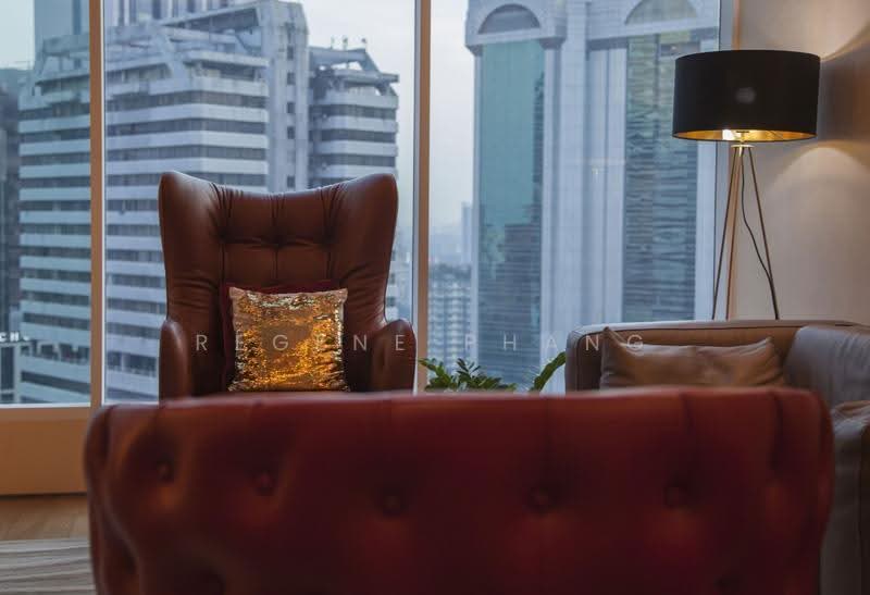 Kediaman Servis untuk Dijual di Vipod Residence - Regene Phang - Living Room - PropertyGuru.com.my