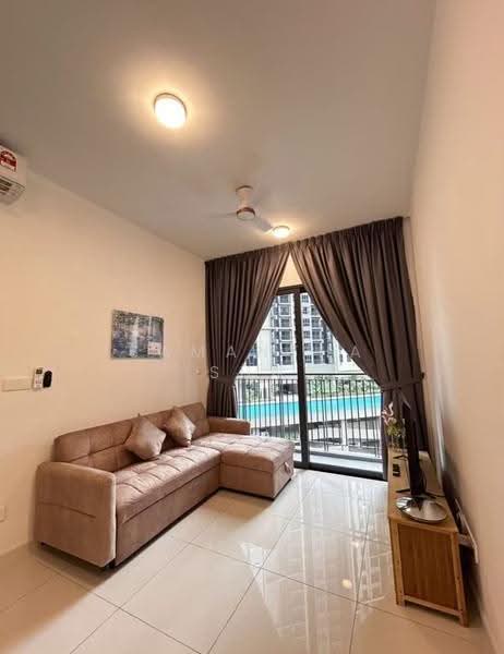 Service Residence for Rent at V Residence 2 @ Sunway Velocity - Samantha Sun - Living Room - PropertyGuru.com.my