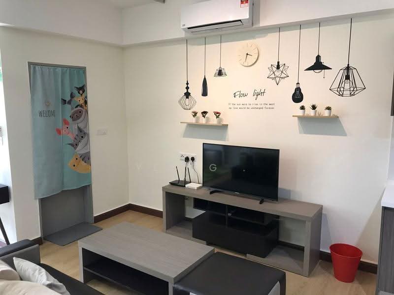 Service Residence for Sale at HYVE - Yeong . - Living Room - PropertyGuru.com.my