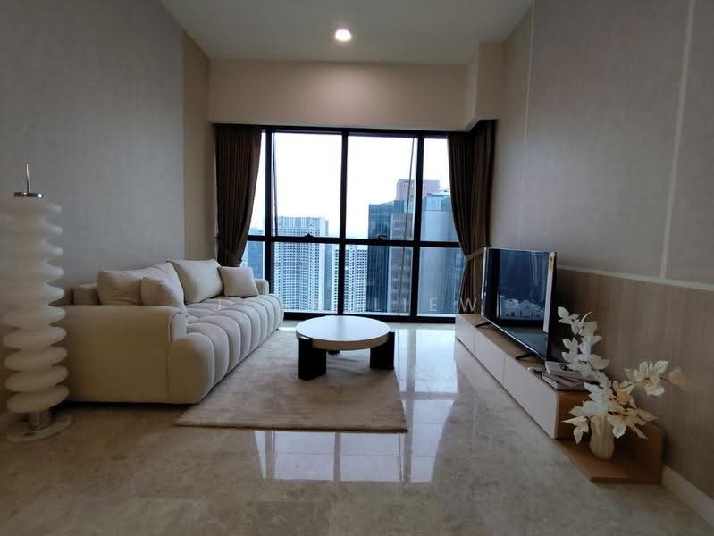 Service Residence for Rent at TRX Residences - John Liew - Living Room - PropertyGuru.com.my