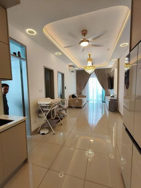 Kediaman Servis untuk Disewa di Bayu Residensi - Azzad Zarull - Living Room - PropertyGuru.com.my