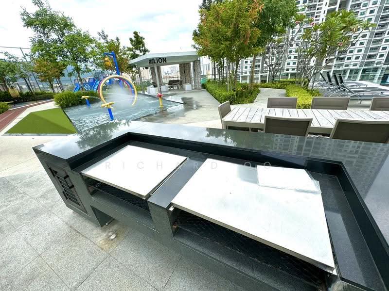 Kediaman Servis untuk Disewa di Urban Suites - Richard Oo - BBQ area - PropertyGuru.com.my