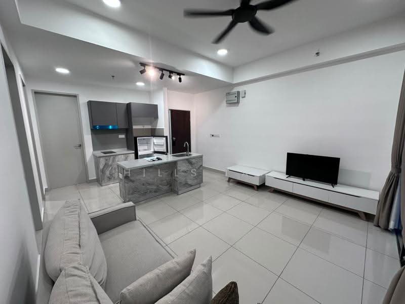 Service Residence for Rent at Trion 2 @ KL - Hills Tan - Living Room - PropertyGuru.com.my