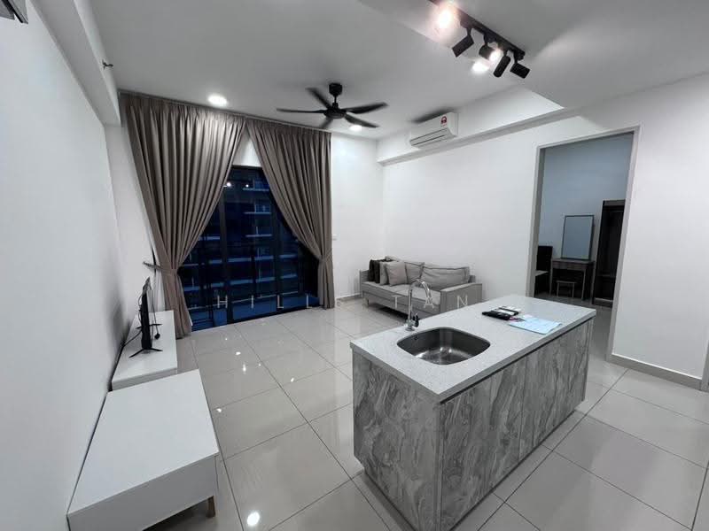 Service Residence for Rent at Trion 2 @ KL - Hills Tan - Living Room - PropertyGuru.com.my