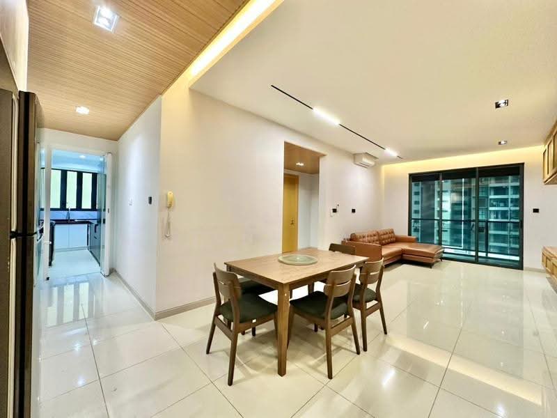 Kondominium untuk Disewa di Elemen Utara KK - Fiona Lai - Living Room - PropertyGuru.com.my