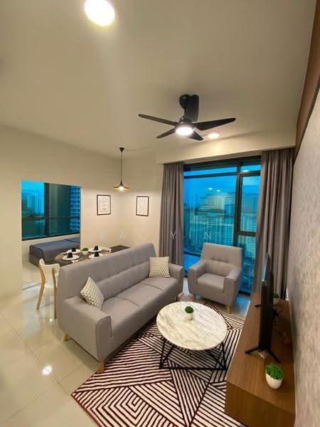 Kediaman Servis untuk Disewa di The Ridge - Kai Yin - Living Room - PropertyGuru.com.my