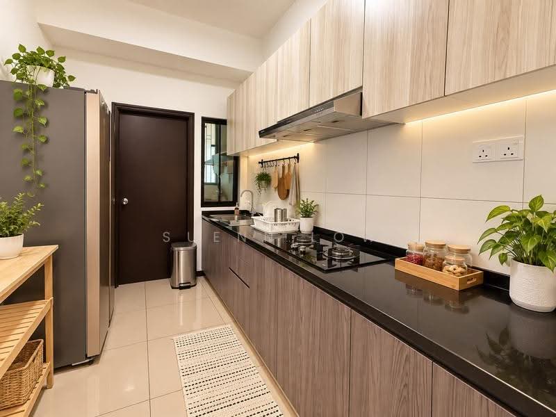 Kediaman Servis untuk Disewa di Molek Regency - Suenn Low - Kitchen - PropertyGuru.com.my