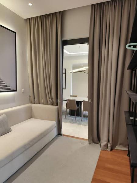 Kediaman Servis untuk Disewa di The Astaka @ 1 Bukit Senyum - Fiona Lai - Living Room - PropertyGuru.com.my