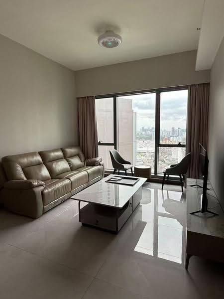 Kediaman Servis untuk Disewa di Core Residence @ TRX - Agnes Yan - Living Room - PropertyGuru.com.my