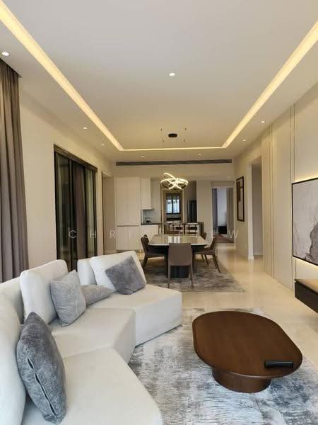 Kediaman Servis untuk Disewa di The Astaka @ 1 Bukit Senyum - Chris Liew - Living Room - PropertyGuru.com.my