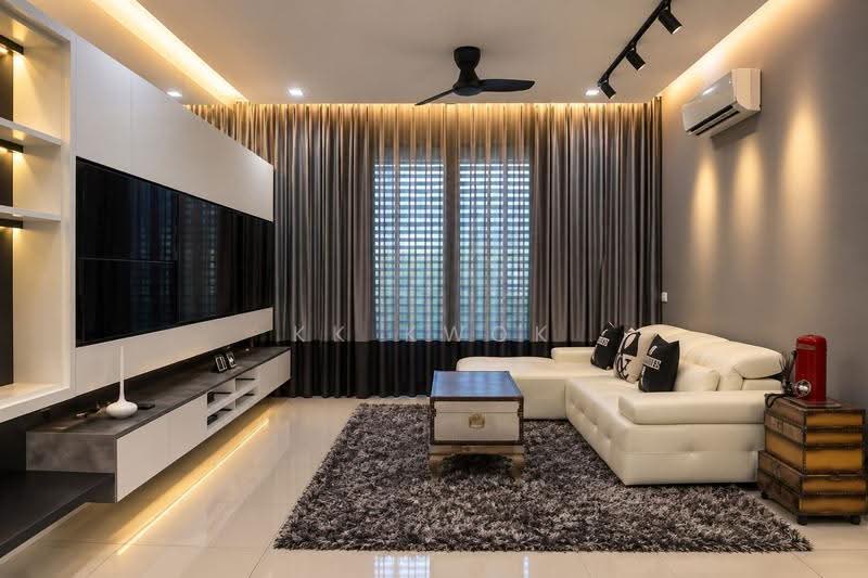 Kondominium untuk Dijual di The LIGHT COLLECTION II - KK Kwok - Living Room - PropertyGuru.com.my