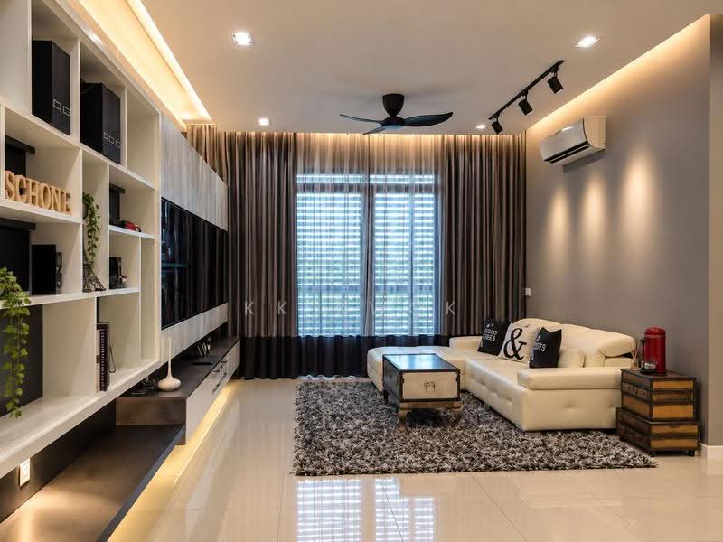 Kondominium untuk Dijual di The LIGHT COLLECTION II - KK Kwok - Living Room - PropertyGuru.com.my