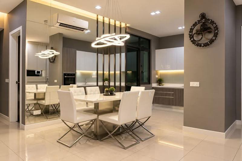 Kondominium untuk Dijual di The LIGHT COLLECTION II - KK Kwok - Dining Room - PropertyGuru.com.my
