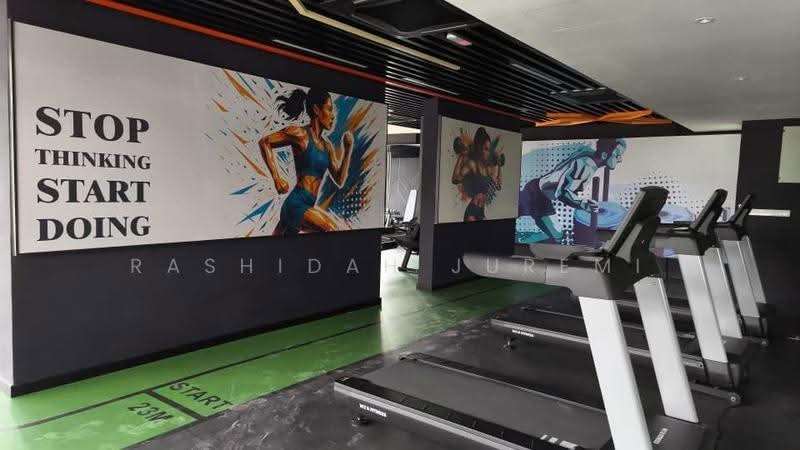 Service Residence for Sale at Seiring Residensi - Rashidah Juremi - Gym - PropertyGuru.com.my
