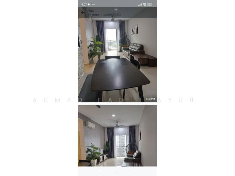 Condominium for Rent at The Hamilton - Ahmad Fadli Ayub - Living Room - PropertyGuru.com.my