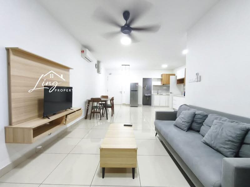 Kediaman Servis untuk Disewa di AraTre' Residences - SW Ling - Living Room - PropertyGuru.com.my
