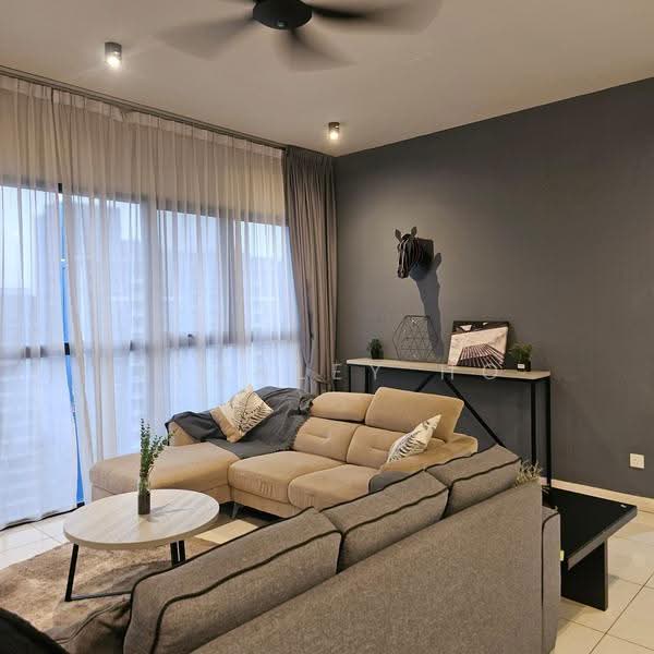 Condominium for Rent at Secoya Residence - Stanley Ho - Living Room - PropertyGuru.com.my