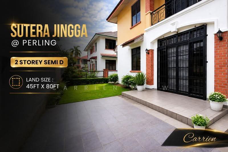 Semi-Detached House for Sale in Perling (Skudai) - Carrien Siow - Exterior - PropertyGuru.com.my