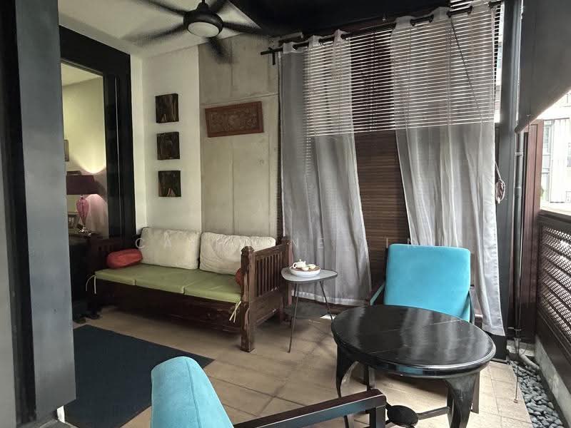 Kediaman Servis untuk Disewa di Arcoris Residences - Cathrine Lin - Balcony - PropertyGuru.com.my