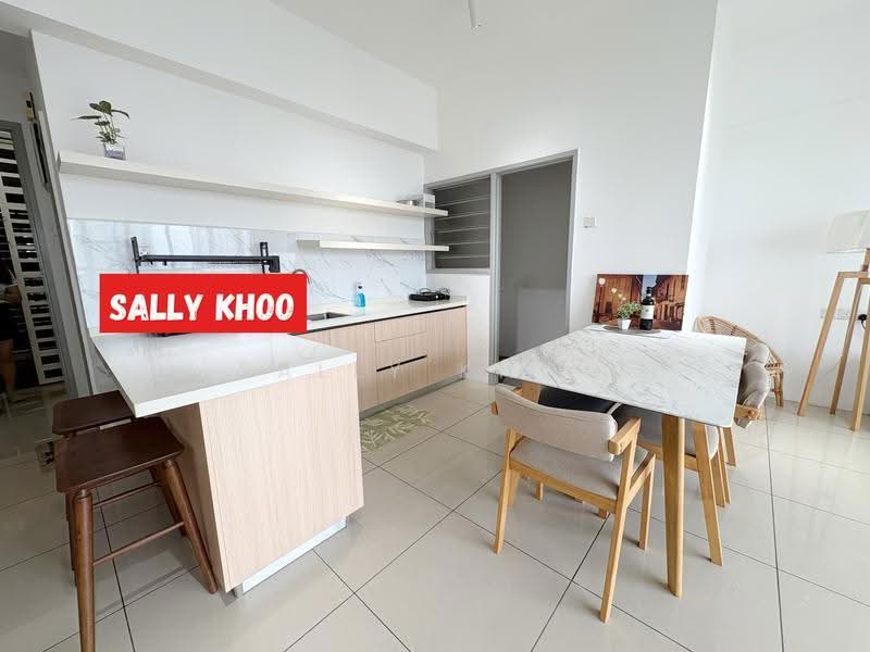 Kediaman Servis untuk Disewa di Birch Regency @ Penang Times Square - Sally Khoo - Kitchen - PropertyGuru.com.my