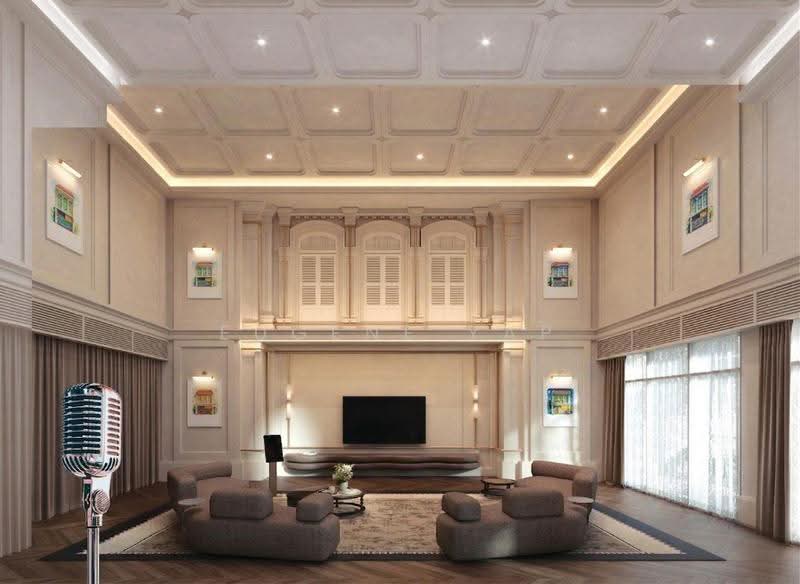 Kediaman Servis untuk Dijual di Tuan Straits Residency - Eugene Yap - Living Room - PropertyGuru.com.my