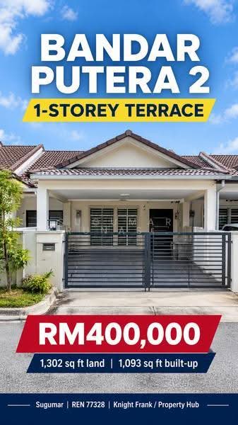 Terraced House for Sale in Bandar Putera 2 (Klang) - Sugumar Arunasalam - Exterior - PropertyGuru.com.my