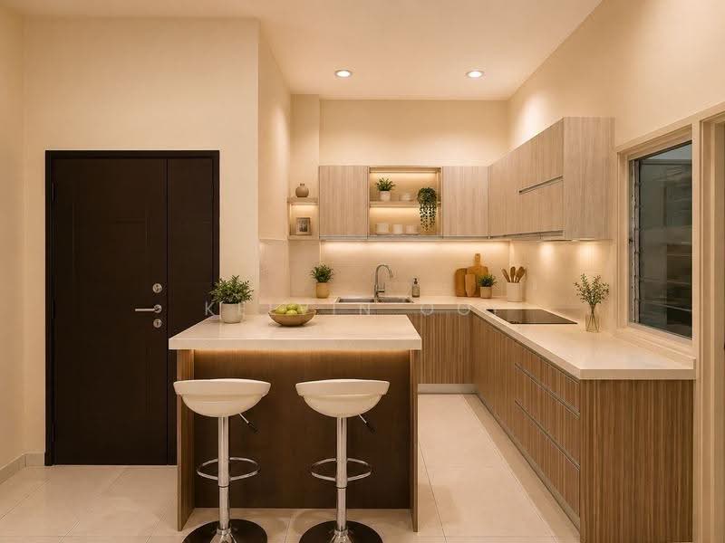 Kondominium untuk Dijual di The Golden Triangle Condominium - Kelvin Ooi - Kitchen - PropertyGuru.com.my