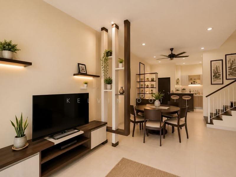 Kondominium untuk Dijual di The Golden Triangle Condominium - Kelvin Ooi - Living Room - PropertyGuru.com.my