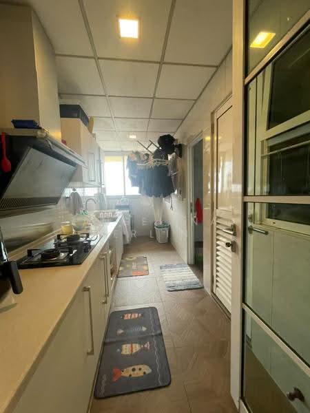 Kondominium untuk Disewa di Mont Kiara Aman - Angelina Erlin - Kitchen - PropertyGuru.com.my